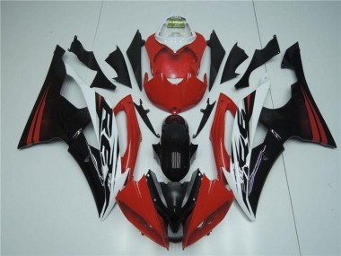Kits Completo Carenado Moto ABS R6 2008-2016 - Rojo Blanco