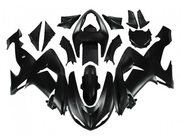 Kits Completo Carenado Moto ABS ZX10R 2006-2007 - Negro Mate Kits Completo Carenado Moto ABS ZX10R 2006-2007 - Negro Mate