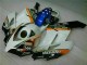 Kits Completo Carenado Moto CBR 1000 RR 2004-2005 - Blanco Azul Kits Completo Carenado Moto CBR 1000 RR 2004-2005 - Blanco Azul