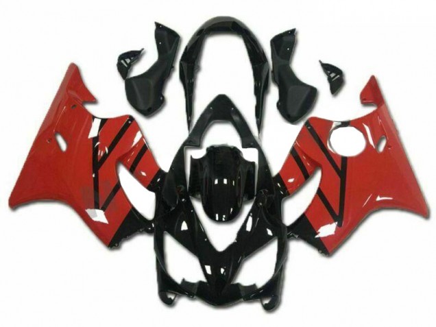 Kits Completo Carenado Moto CBR 600 F4i 2004-2007 - Rojo Negro Kits Completo Carenado Moto CBR 600 F4i 2004-2007 - Rojo Negro