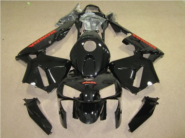 Kits Completo Carenado Moto CBR 600 RR 2005-2006 - Negro Rojo