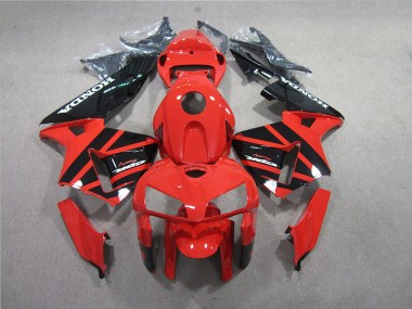 Kits Completo Carenado Moto CBR 600 RR 2005-2006 - Rojo Negro