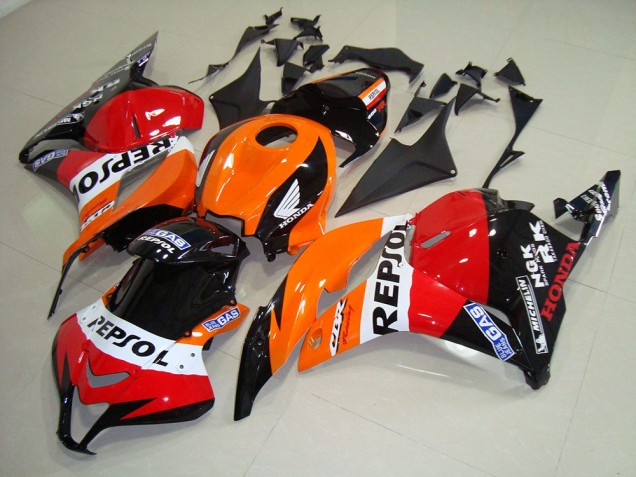 Kits Completo Carenado Moto CBR 600 RR 2009-2012 - Repsol Kits Completo Carenado Moto CBR 600 RR 2009-2012 - Repsol