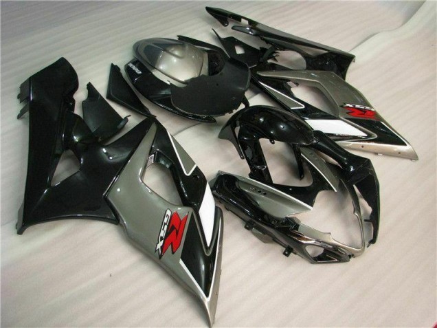 Kits Completo Carenado Moto GSXR 1000 K5 2005-2006 - Gris Negro Kits Completo Carenado Moto GSXR 1000 K5 2005-2006 - Gris Negro