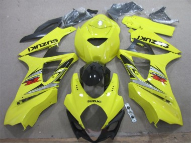 Kits Completo Carenado Moto GSXR 1000 K7 2007-2008 - Amarillo Negro