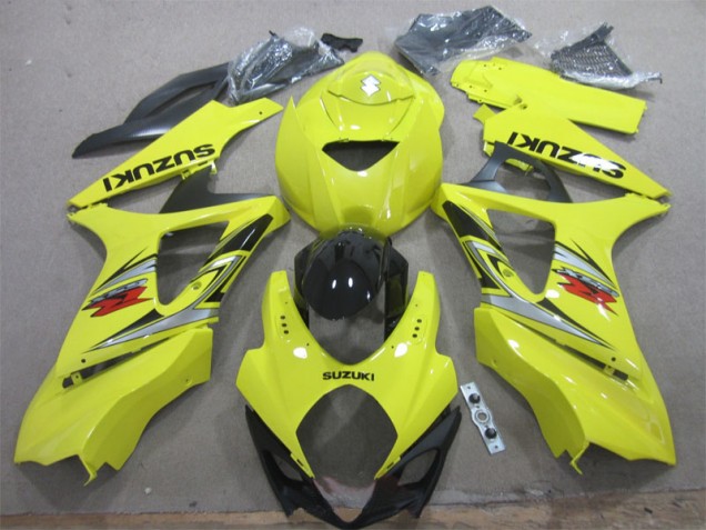Kits Completo Carenado Moto GSXR 1000 K7 2007-2008 - Amarillo Negro Kits Completo Carenado Moto GSXR 1000 K7 2007-2008 - Amarillo Negro