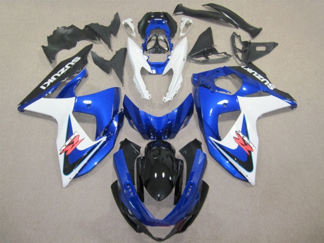Kits Completo Carenado Moto GSXR 1000 K9 2009-2016 - Azul Blanco Kits Completo Carenado Moto GSXR 1000 K9 2009-2016 - Azul Blanco
