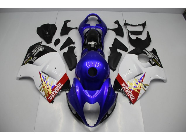 Kits Completo Carenado Moto GSXR 1300 Hayabusa 1996-2007 - Azul Blanco Kits Completo Carenado Moto GSXR 1300 Hayabusa 1996-2007 - Azul Blanco