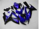 Kits Completo Carenado Moto GSXR 600 / 750 K6 2006-2007 - Azul Negro Kits Completo Carenado Moto GSXR 600 / 750 K6 2006-2007 - Azul Negro