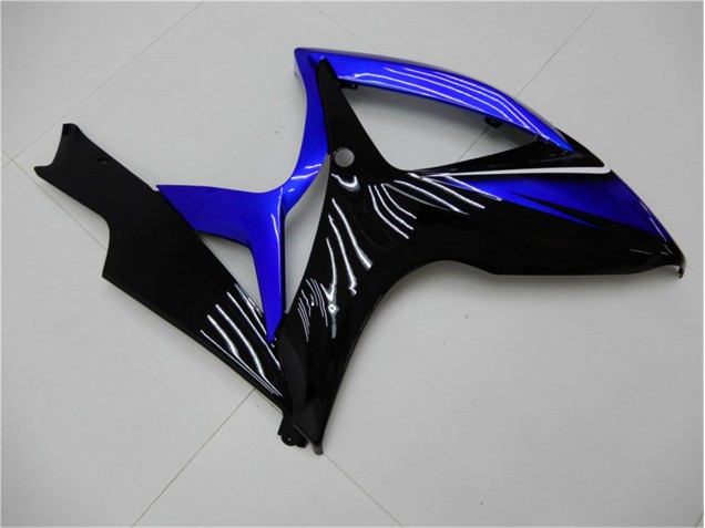 Kits Completo Carenado Moto GSXR 600 / 750 K6 2006-2007 - Azul Negro Kits Completo Carenado Moto GSXR 600 / 750 K6 2006-2007 - Azul Negro