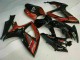 Kits Completo Carenado Moto GSXR 600 / 750 K6 2006-2007 - Negro Rojo Kits Completo Carenado Moto GSXR 600 / 750 K6 2006-2007 - Negro Rojo