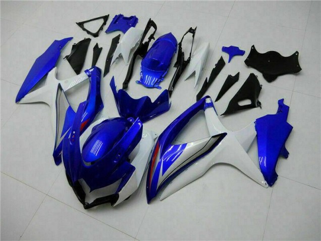 Kits Completo Carenado Moto GSXR 600 / 750 K8 2008-2010 - Azul Blanco Kits Completo Carenado Moto GSXR 600 / 750 K8 2008-2010 - Azul Blanco