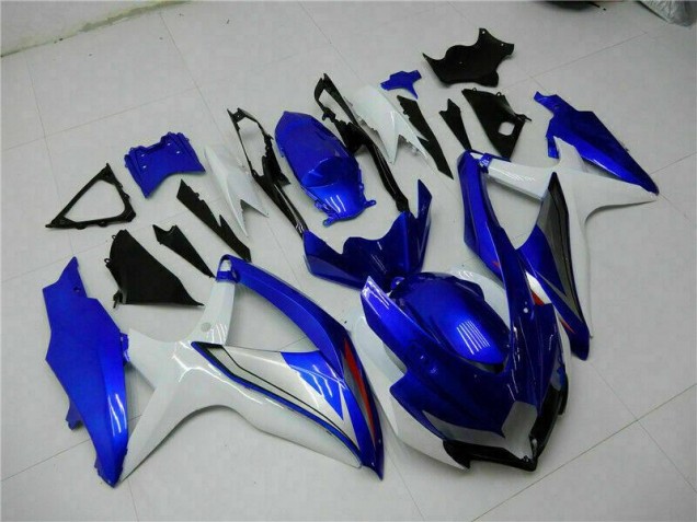 Kits Completo Carenado Moto GSXR 600 / 750 K8 2008-2010 - Azul Blanco Kits Completo Carenado Moto GSXR 600 / 750 K8 2008-2010 - Azul Blanco