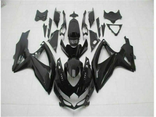 Kits Completo Carenado Moto GSXR 600 / 750 K8 2008-2010 - Negro Kits Completo Carenado Moto GSXR 600 / 750 K8 2008-2010 - Negro