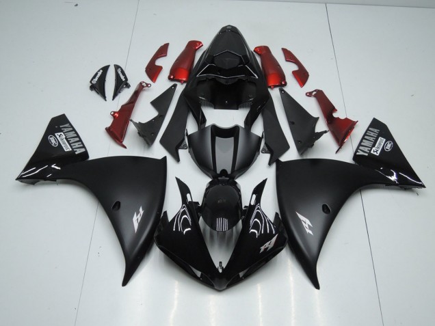 Kits Completo Carenado Moto R1 2009-2011 - Negro Mate Kits Completo Carenado Moto R1 2009-2011 - Negro Mate