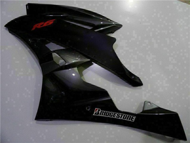 Kits Completo Carenado Moto R6 2006-2007 - Gris Negro Kits Completo Carenado Moto R6 2006-2007 - Gris Negro