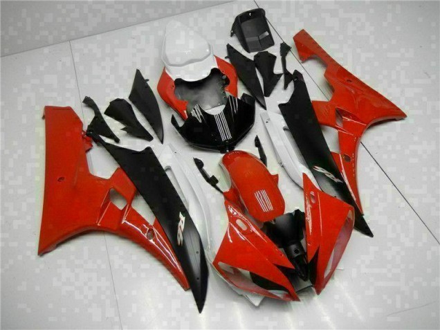 Kits Completo Carenado Moto R6 2006-2007 - Rojo Negro Kits Completo Carenado Moto R6 2006-2007 - Rojo Negro