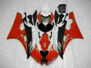 Kits Completo Carenado Moto R6 2006-2007 - Rojo Negro