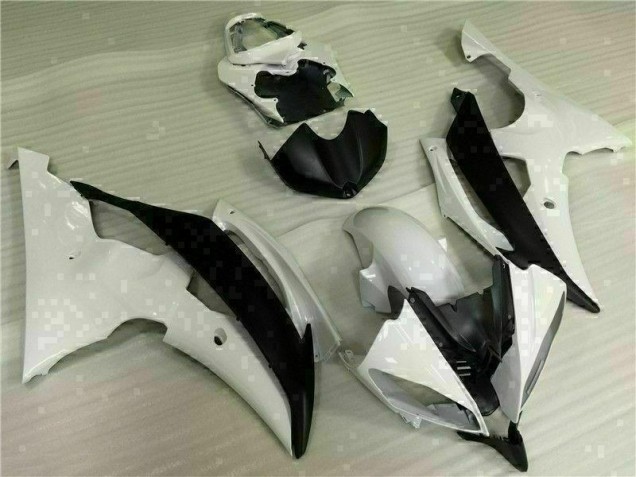 Kits Completo Carenado Moto R6 2008-2016 - Blanco Negro Kits Completo Carenado Moto R6 2008-2016 - Blanco Negro