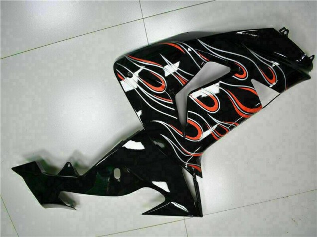 Kits Completo Carenado Moto ZX10R 2006-2007 - Negro Rojo Llama Kits Completo Carenado Moto ZX10R 2006-2007 - Negro Rojo Llama