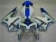 Moto Plástica CBR 600 RR 2005-2006 - Blanco Azul Moto Plástica CBR 600 RR 2005-2006 - Blanco Azul