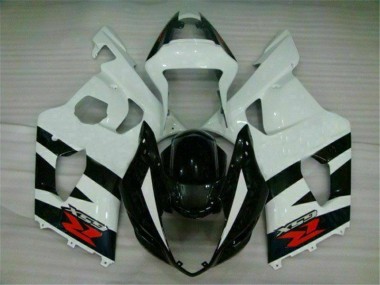 Moto Plástica GSXR 1000 K3 2003-2004 - Blanco Negro