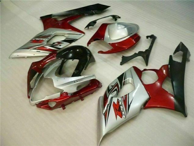 Moto Plástica GSXR 1000 K5 2005-2006 - Rojo Blanco Moto Plástica GSXR 1000 K5 2005-2006 - Rojo Blanco