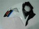 Moto Plástica GSXR 1000 K9 2009-2016 - Blanco Negro Moto Plástica GSXR 1000 K9 2009-2016 - Blanco Negro