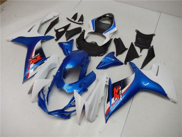 Moto Plástica GSXR 600 / 750 K11 2011-2021 - Azul Blanco Moto Plástica GSXR 600 / 750 K11 2011-2021 - Azul Blanco