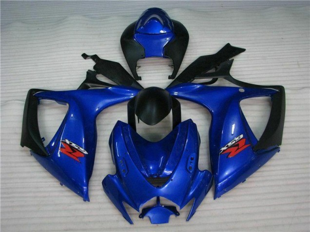 Moto Plástica GSXR 600 / 750 K6 2006-2007 - Azul Moto Plástica GSXR 600 / 750 K6 2006-2007 - Azul