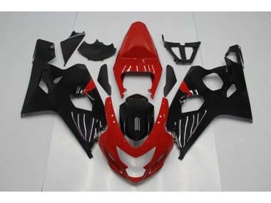 Moto Plástica GSXR 750 K4 2004-2005 - Rojo Negro