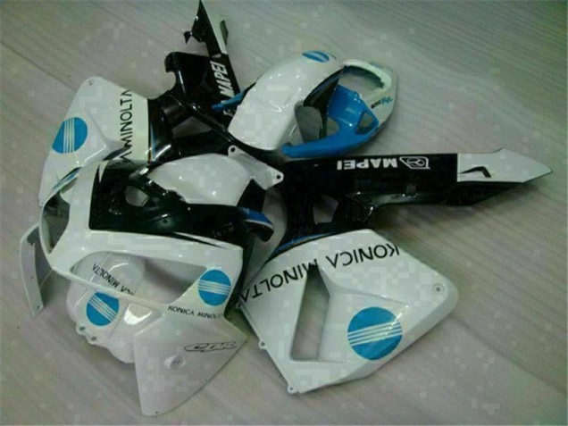 Moto Plástico CBR 600 RR 2005-2006 - Blanco Azul Moto Plástico CBR 600 RR 2005-2006 - Blanco Azul