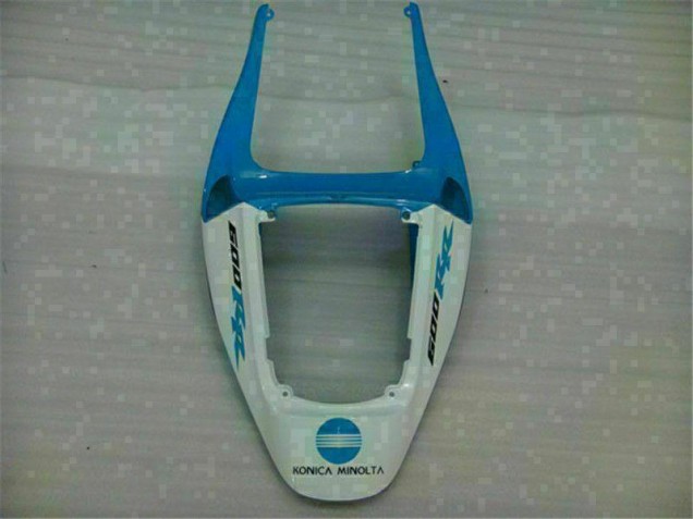 Moto Plástico CBR 600 RR 2005-2006 - Blanco Azul Moto Plástico CBR 600 RR 2005-2006 - Blanco Azul