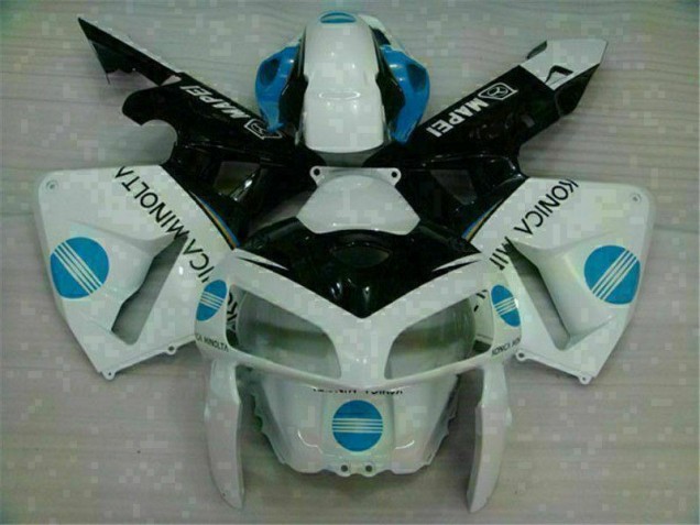 Moto Plástico CBR 600 RR 2005-2006 - Blanco Azul Moto Plástico CBR 600 RR 2005-2006 - Blanco Azul