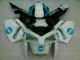 Moto Plástico CBR 600 RR 2005-2006 - Blanco Azul Moto Plástico CBR 600 RR 2005-2006 - Blanco Azul