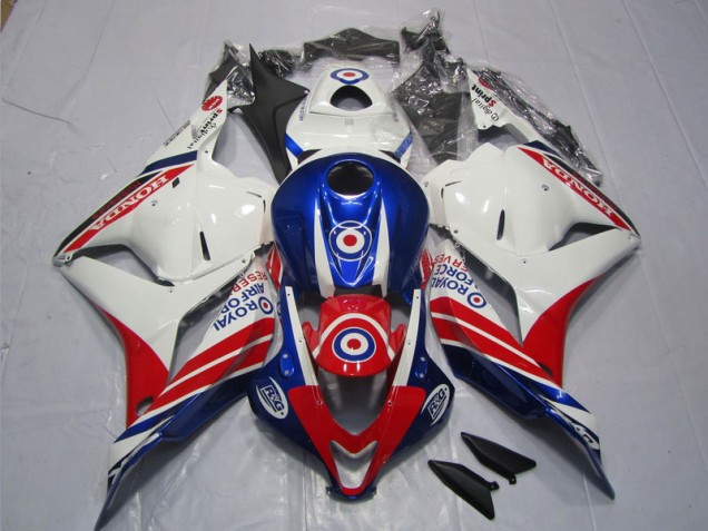 Moto Plástico CBR 600 RR 2009-2012 - Blanco Azul Rojo Moto Plástico CBR 600 RR 2009-2012 - Blanco Azul Rojo