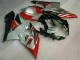 Moto Plástico GSXR 1000 K5 2005-2006 - Rojo Blanco Moto Plástico GSXR 1000 K5 2005-2006 - Rojo Blanco