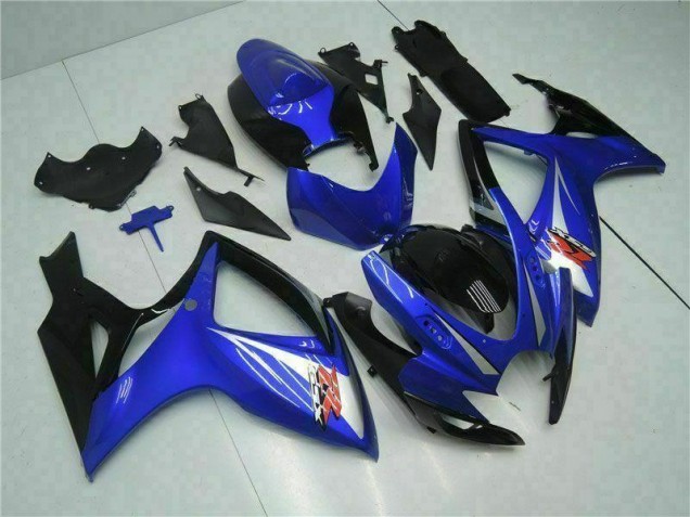 Moto Plástico GSXR 600 / 750 K6 2006-2007 - Azul Moto Plástico GSXR 600 / 750 K6 2006-2007 - Azul