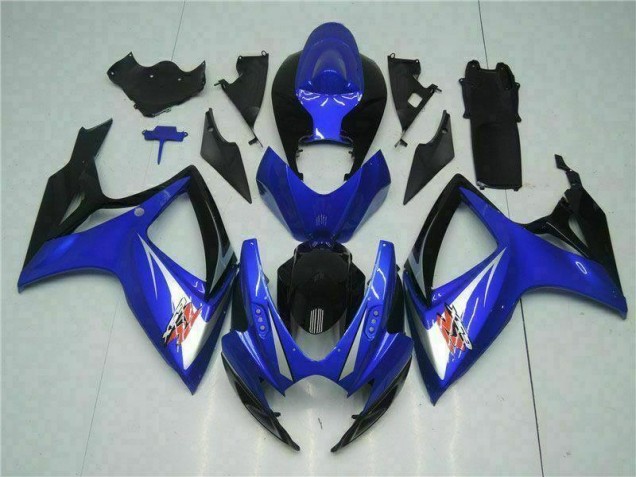 Moto Plástico GSXR 600 / 750 K6 2006-2007 - Azul Moto Plástico GSXR 600 / 750 K6 2006-2007 - Azul