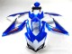 Moto Plástico GSXR 600 / 750 K8 2008-2010 - Azul Blanco Moto Plástico GSXR 600 / 750 K8 2008-2010 - Azul Blanco