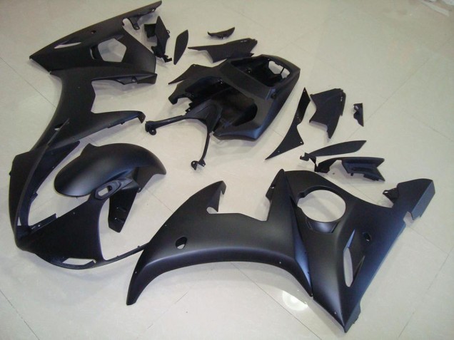 Moto Plástico R6 2003-2005 - Negro Mate Moto Plástico R6 2003-2005 - Negro Mate