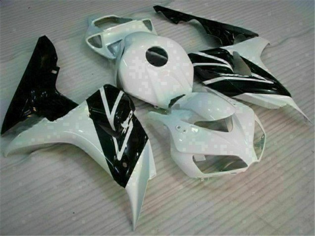 Plástica Moto CBR 1000 RR 2004-2005 - Blanco Negro Plástica Moto CBR 1000 RR 2004-2005 - Blanco Negro