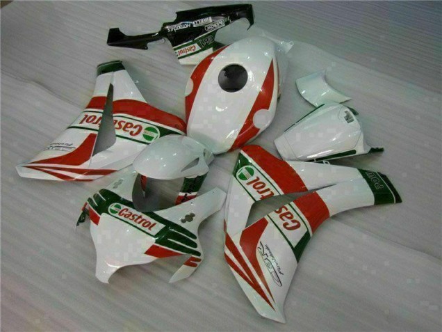 Plástica Moto CBR 1000 RR 2008-2011 - Blanco Rojo Plástica Moto CBR 1000 RR 2008-2011 - Blanco Rojo