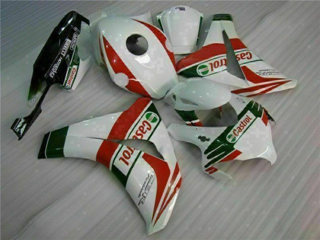 Plástica Moto CBR 1000 RR 2008-2011 - Blanco Rojo Plástica Moto CBR 1000 RR 2008-2011 - Blanco Rojo
