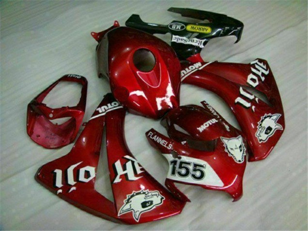 Plástica Moto CBR 1000 RR 2008-2011 - Rojo Plástica Moto CBR 1000 RR 2008-2011 - Rojo