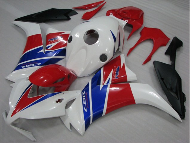 Plástica Moto CBR 1000 RR 2012-2016 - Blanco Azul Rojo Plástica Moto CBR 1000 RR 2012-2016 - Blanco Azul Rojo
