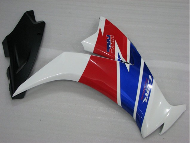 Plástica Moto CBR 1000 RR 2012-2016 - Blanco Azul Rojo Plástica Moto CBR 1000 RR 2012-2016 - Blanco Azul Rojo