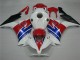 Plástica Moto CBR 1000 RR 2012-2016 - Blanco Azul Rojo Plástica Moto CBR 1000 RR 2012-2016 - Blanco Azul Rojo
