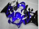 Plástica Moto CBR 600 F4i 2001-2003 - Azul Negro Plástica Moto CBR 600 F4i 2001-2003 - Azul Negro