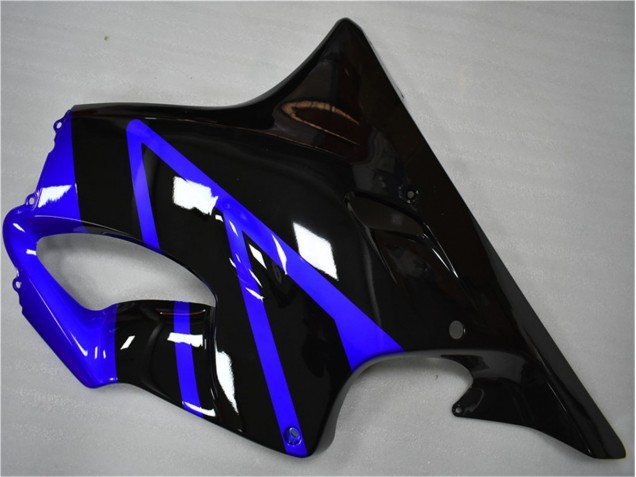Plástica Moto CBR 600 F4i 2001-2003 - Azul Negro Plástica Moto CBR 600 F4i 2001-2003 - Azul Negro